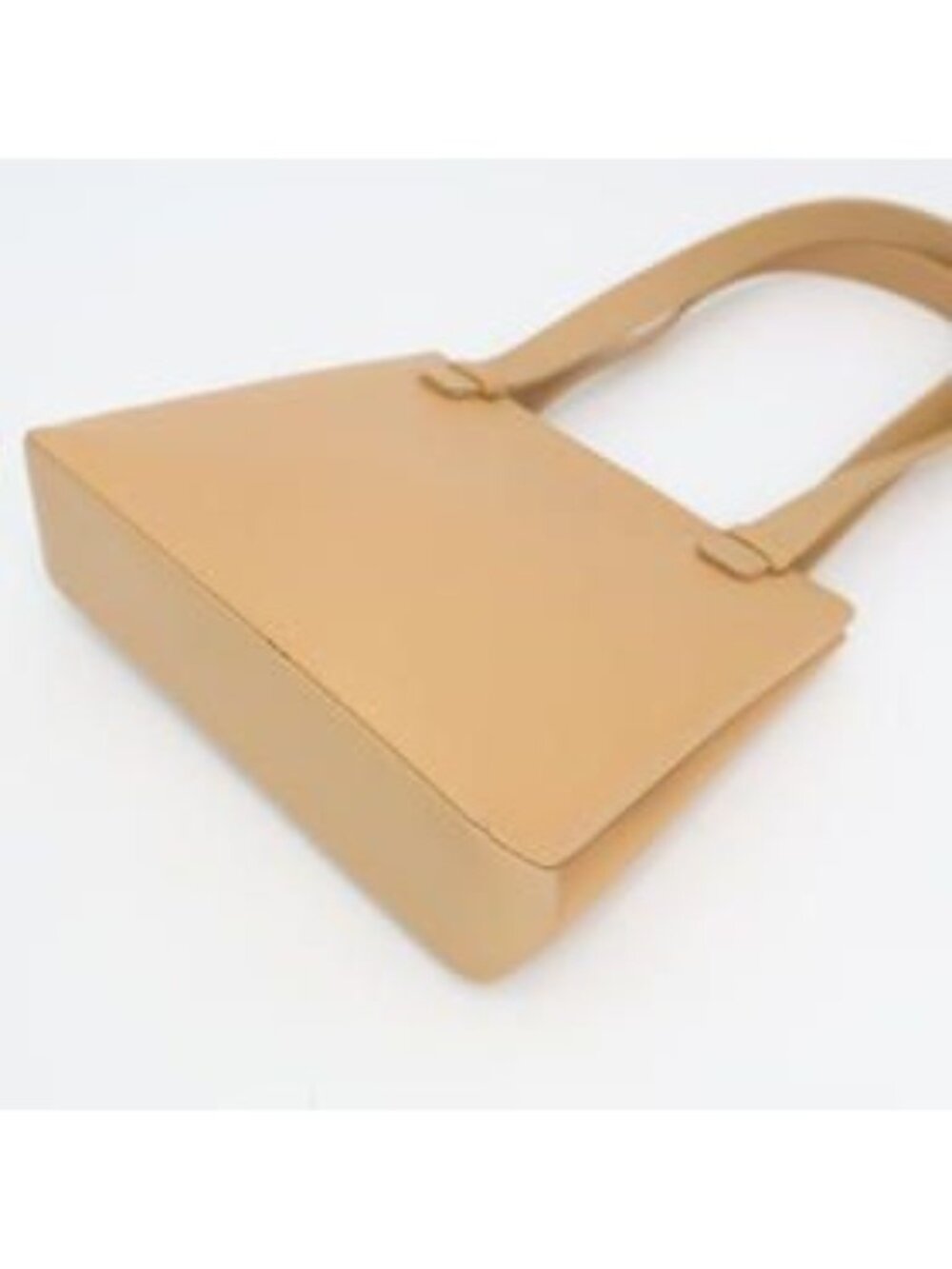 Chanel Logo Tote Shoulder Bag Leather - Picture 3 of 7